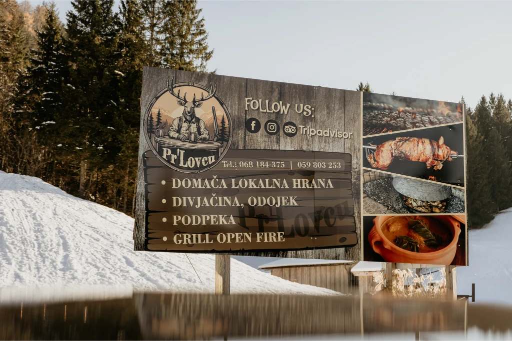 Gostilna pokljuka pr Lovcu